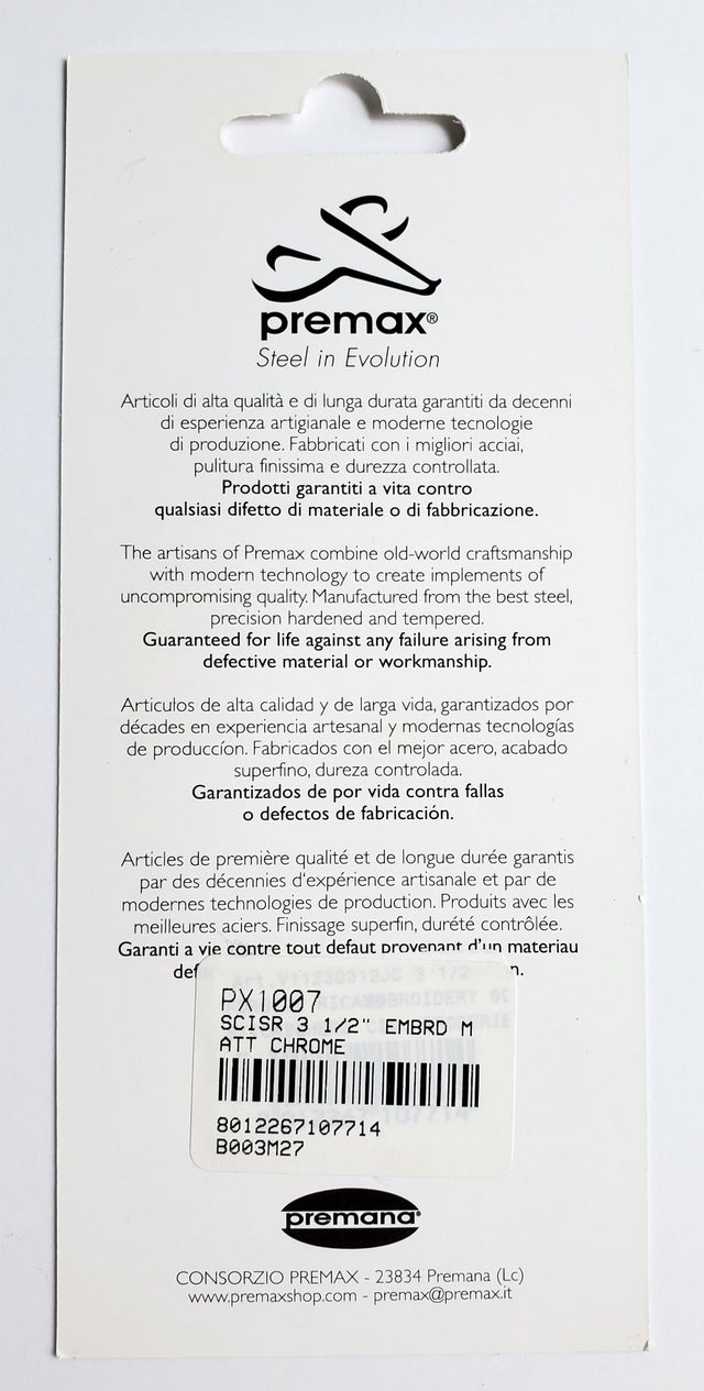 Pinking Shears Scissors –Optima Classica Sartoria-cm.21,5- Strai From  Premax - Scissors - Accessories & Haberdashery - Casa Cenina