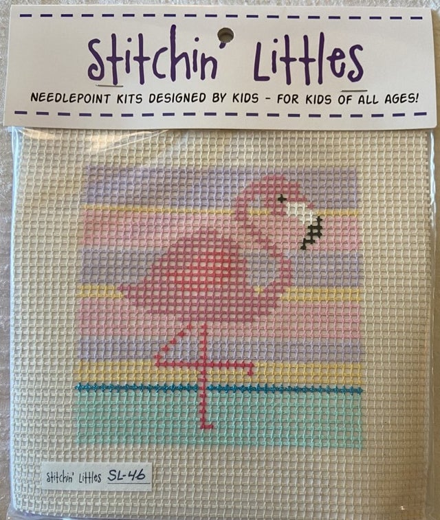 Purple Palm Stitching Little Kits