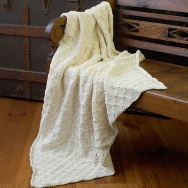 Stunning Knitted Lace Baby Blankets 